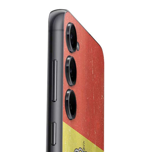 Spain Flag Distressed Galaxy A16 5G Skin