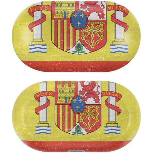 Spain Flag Distressed Galaxy Buds Plus Skin