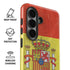 Spain Flag Distressed Galaxy S26 Impact Case