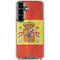 Spain Flag Distressed Galaxy S26 Plus Clear Case