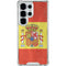 Spain Flag Distressed Galaxy S26 Ultra Clear Case