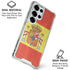 Spain Flag Distressed Galaxy S26 Ultra Clear Case