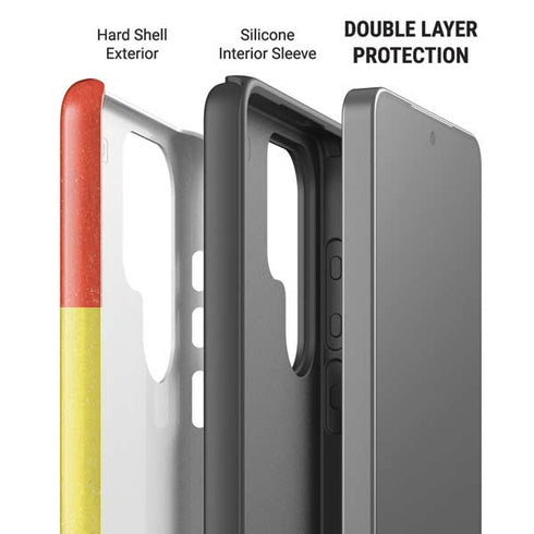 Spain Flag Distressed Galaxy S26 Ultra Impact Case