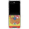 Spain Flag Distressed Galaxy Z Flip6 Clear Case