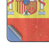 Spain Flag Distressed Galaxy Z Fold5 5G Skin