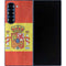 Spain Flag Distressed Galaxy Z Fold6 Skin