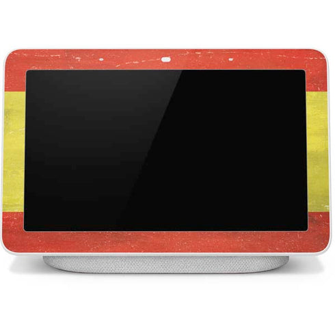 Spain Flag Distressed Google Home Hub Skin