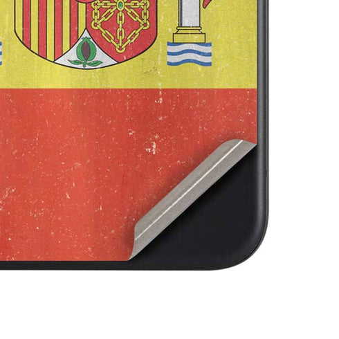 Spain Flag Distressed Google Pixel 8a Skin