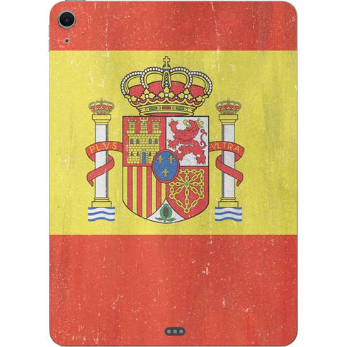Spain Flag Distressed Apple iPad Air Skin