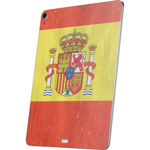 Spain Flag Distressed Apple iPad Air Skin