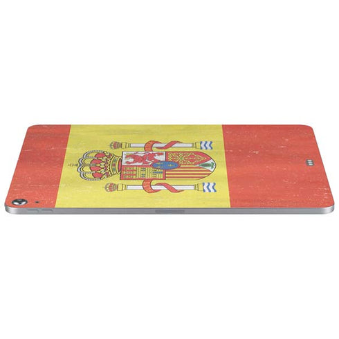 Spain Flag Distressed Apple iPad Air Skin