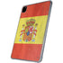 Spain Flag Distressed iPad Pro 11in (2024) Clear Case