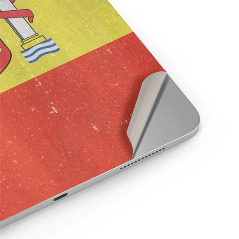 Spain Flag Distressed iPad Pro 13in M4 (2024) Skin
