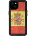 Spain Flag Distressed iPhone 15 Plus Waterproof Case