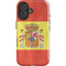 Spain Flag Distressed iPhone 16 Impact Case