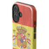 Spain Flag Distressed iPhone 16 Impact Case