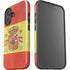 Spain Flag Distressed iPhone 16 Impact Case