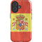 Spain Flag Distressed iPhone 16 Magsafe Impact Case