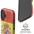 Spain Flag Distressed iPhone 16 Magsafe Impact Case