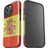 Spain Flag Distressed iPhone 16 Pro Max Impact Case