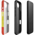 Spain Flag Distressed iPhone 16e Impact Case