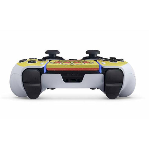 Spain Flag Distressed PS5 DualSense Edge Pro Controller Skin