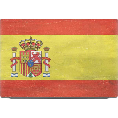 Spain Flag Distressed Dell XPS Skin