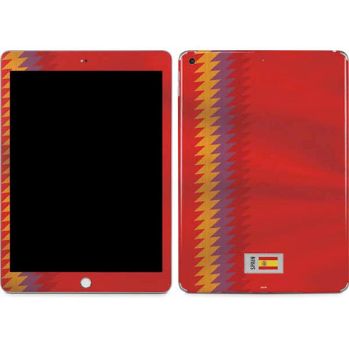 Spain Soccer Flag Apple iPad Skin