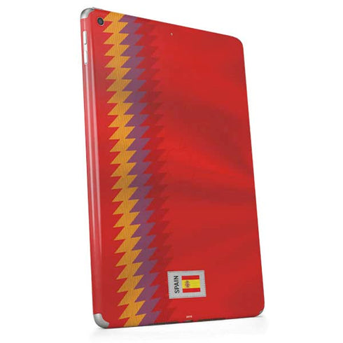 Spain Soccer Flag Apple iPad Skin