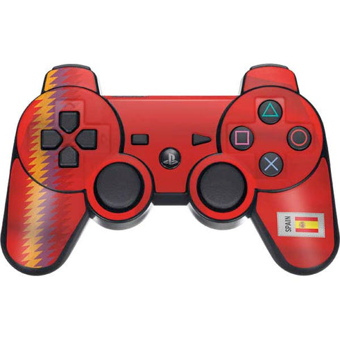 Spain Soccer Flag PS3 Dual Shock wireless controller Skin