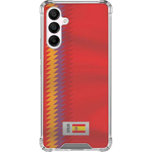 Spain Soccer Flag Galaxy A16 5G Clear Case