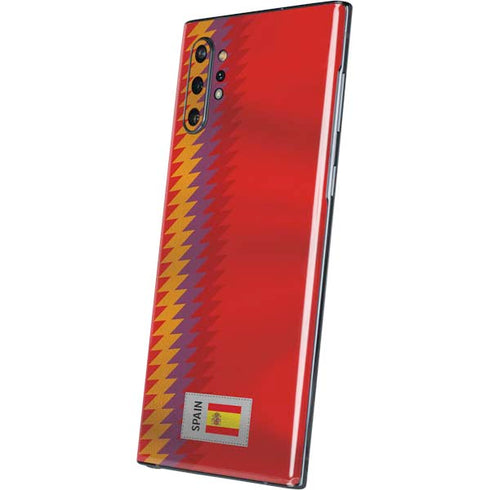 Spain Soccer Flag Galaxy Note 10 Plus Skin