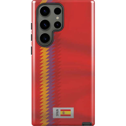 Spain Soccer Flag Galaxy S23 Ultra Pro Case