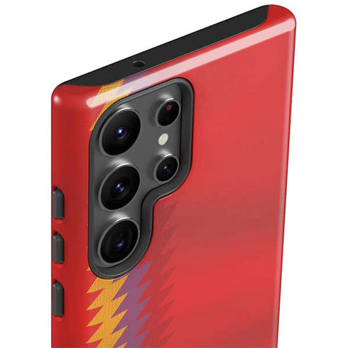 Spain Soccer Flag Galaxy S23 Ultra Pro Case