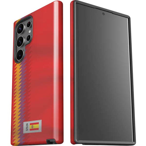 Spain Soccer Flag Galaxy S23 Ultra Pro Case