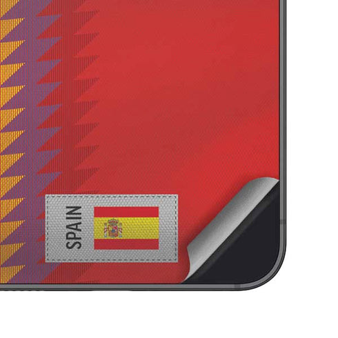 Spain Soccer Flag Galaxy S24 Plus Skin