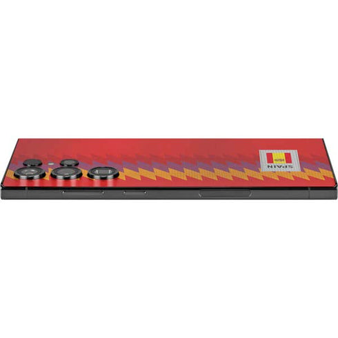 Spain Soccer Flag Galaxy S25 Ultra Skin