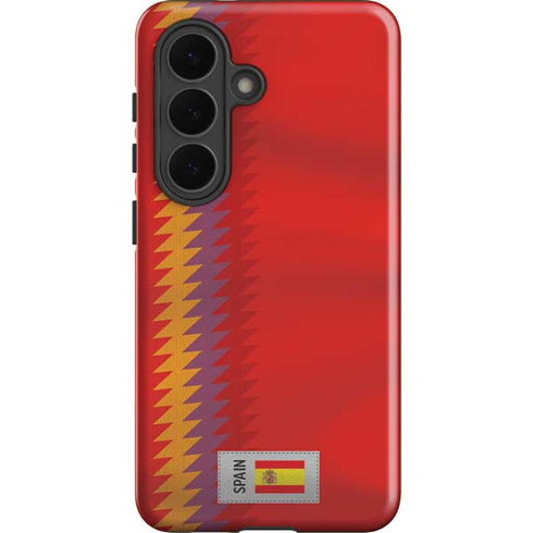 Spain Soccer Flag Galaxy S26 Impact Case