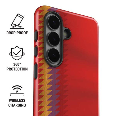 Spain Soccer Flag Galaxy S26 Impact Case