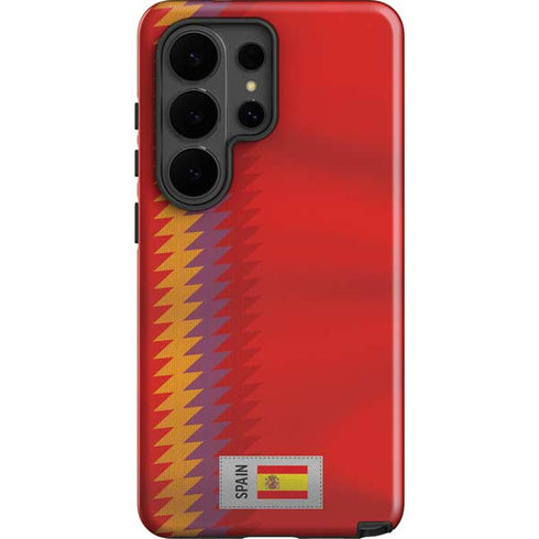 Spain Soccer Flag Galaxy S26 Ultra Impact Case