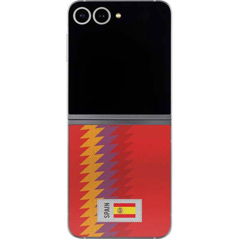 Spain Soccer Flag Galaxy Z Flip6 Skin