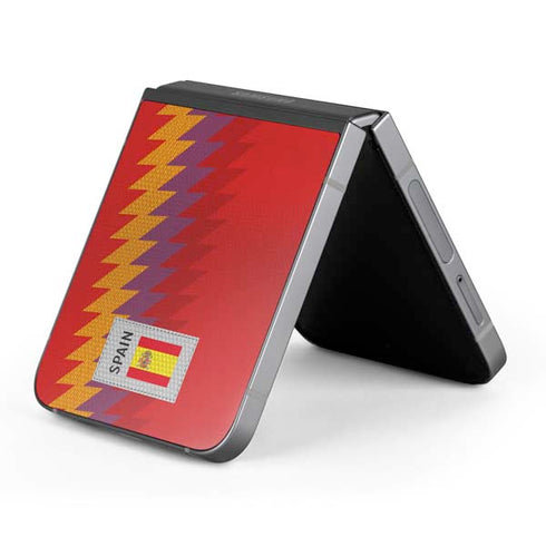 Spain Soccer Flag Galaxy Z Flip6 Skin