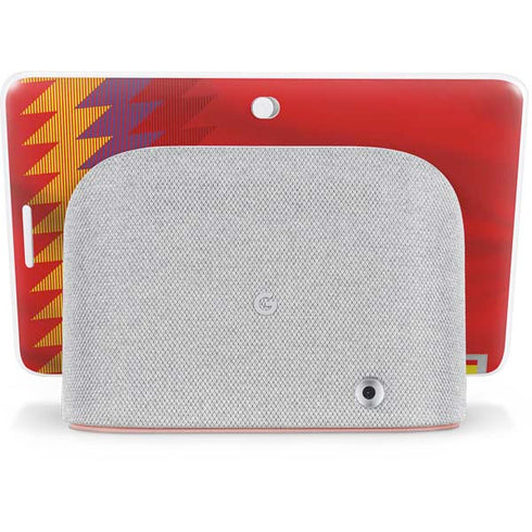 Spain Soccer Flag Google Home Hub Skin