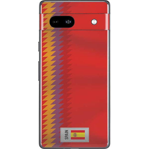 Spain Soccer Flag Google Pixel 7a Skin