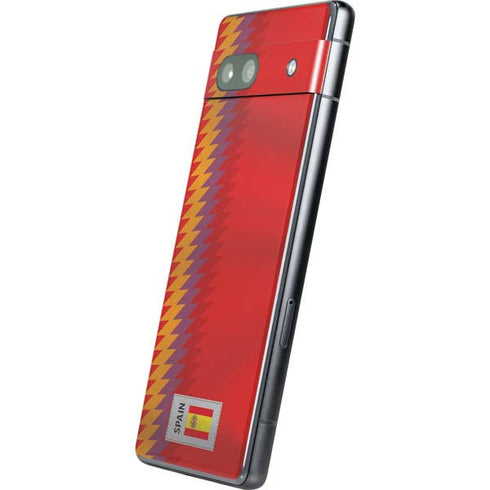 Spain Soccer Flag Google Pixel 7a Skin