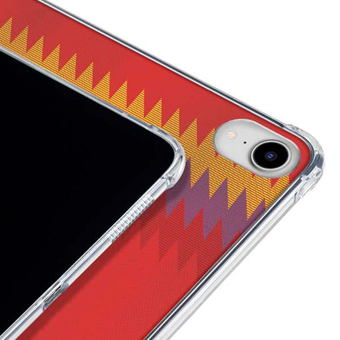 Spain Soccer Flag iPad 11th Gen (2025) Clear Case