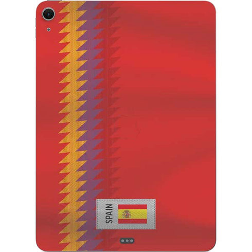 Spain Soccer Flag Apple iPad Air Skin