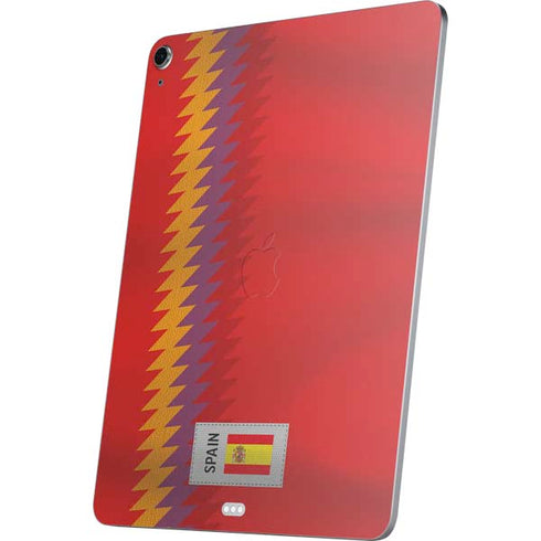 Spain Soccer Flag Apple iPad Air Skin