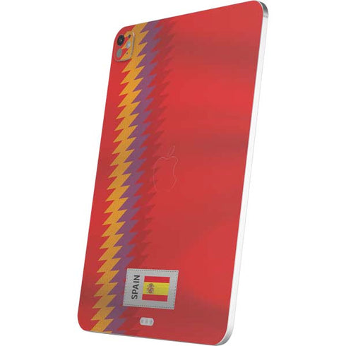 Spain Soccer Flag iPad Pro 13in M4 (2024) Skin
