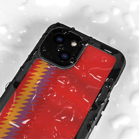 Spain Soccer Flag iPhone 15 Plus Waterproof Case